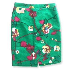 NEW | J. Crew | floral pencil skirt | 0